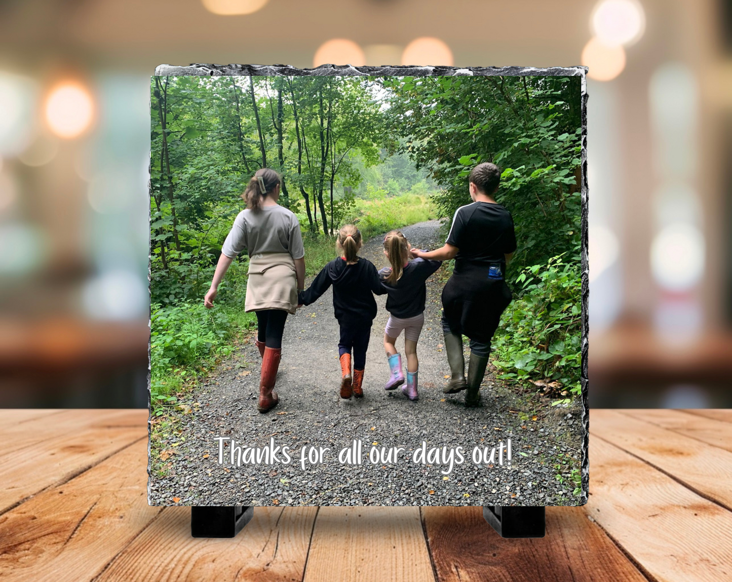Personalised photo slate