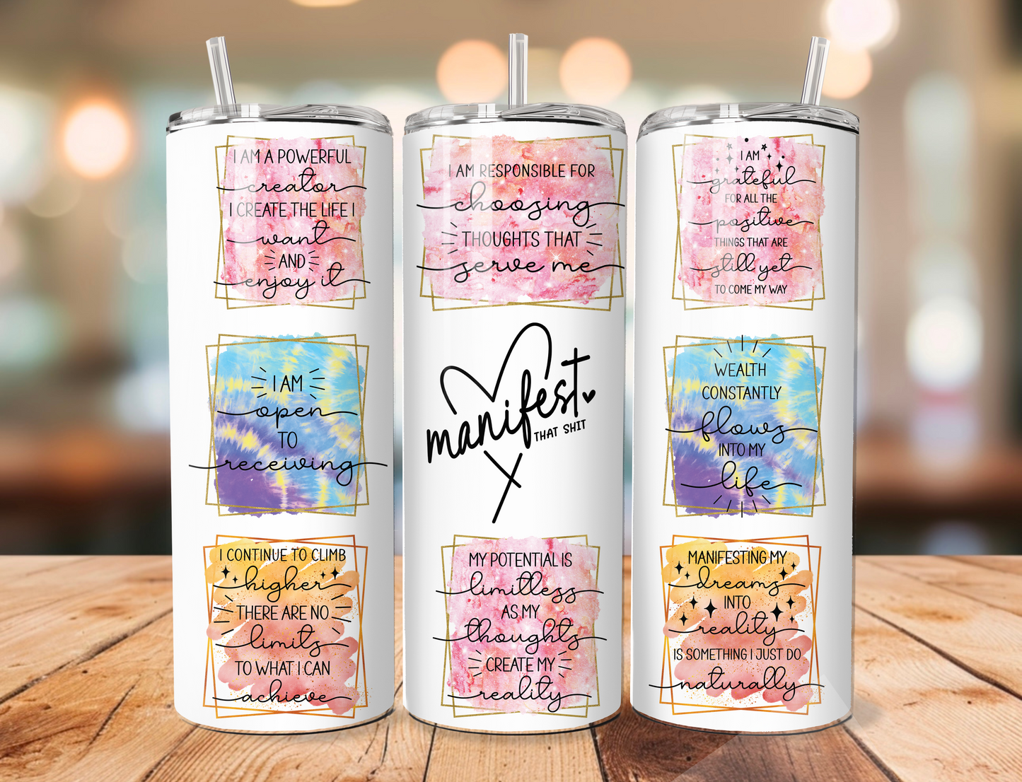 20oz Manifest tumbler