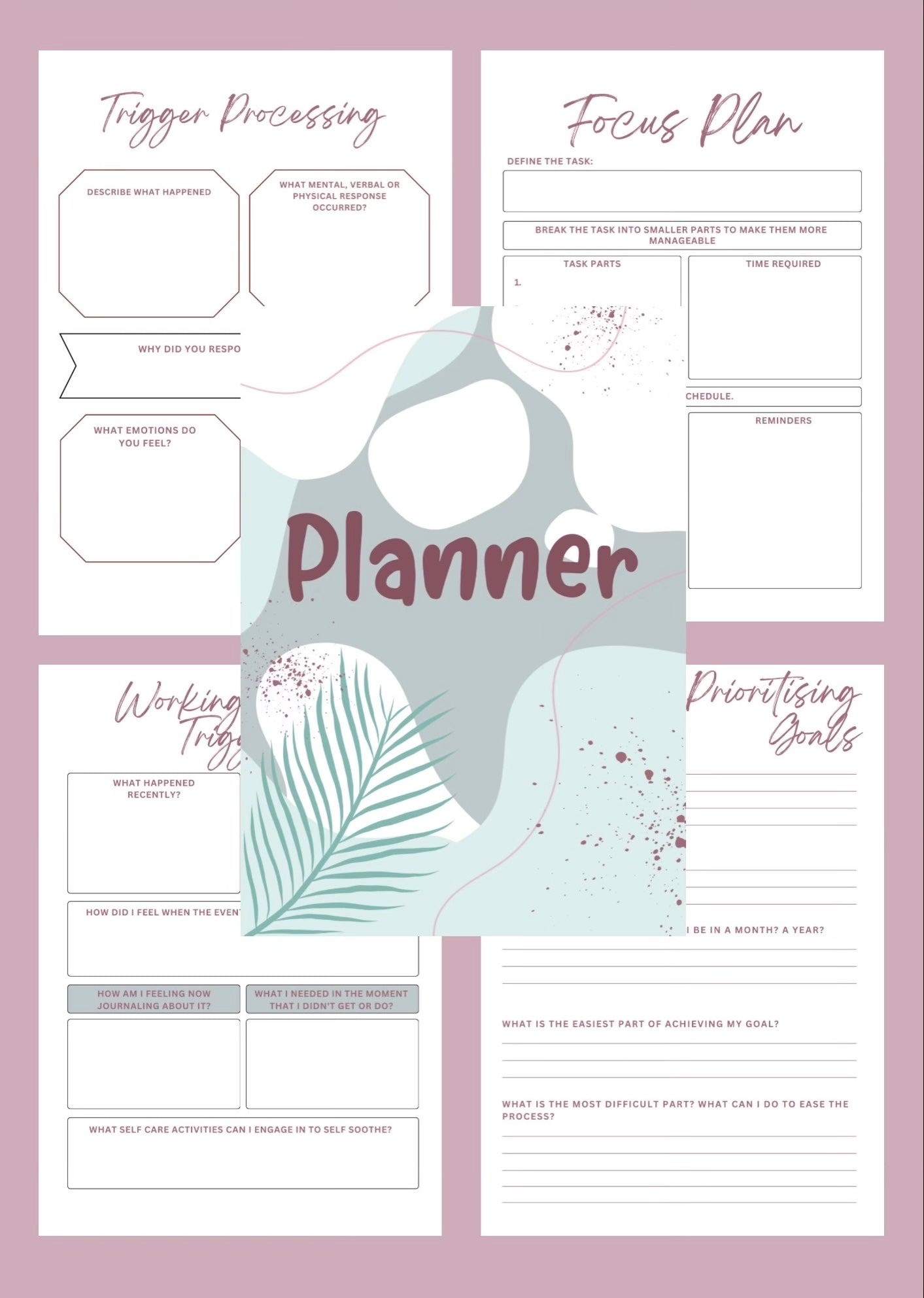 A4 planner