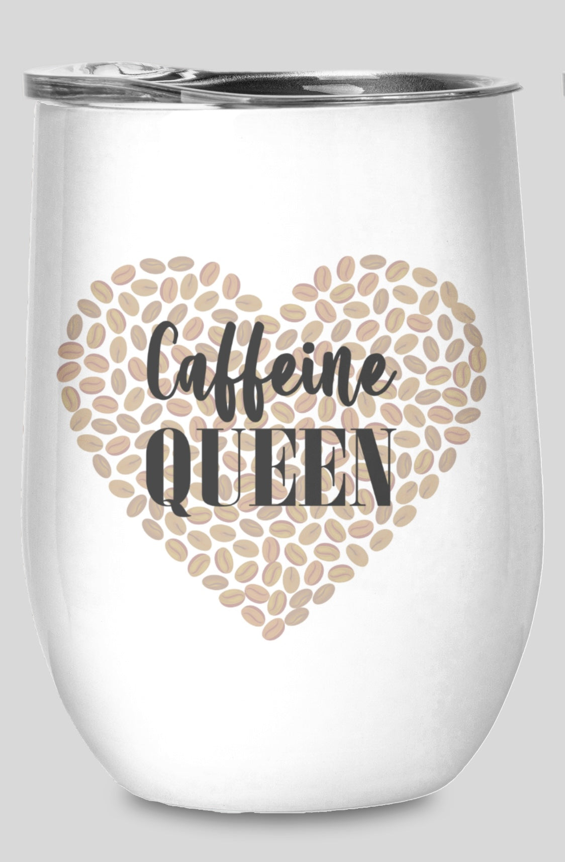 12oz tumbler - Caffeine Queen