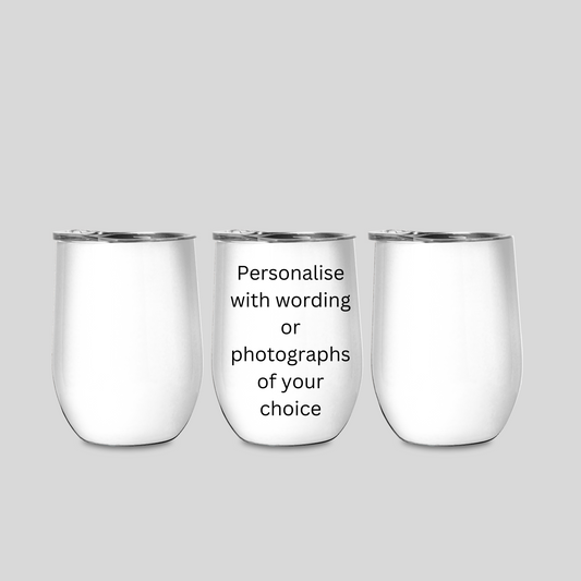 12oz coffee tumbler Personalised