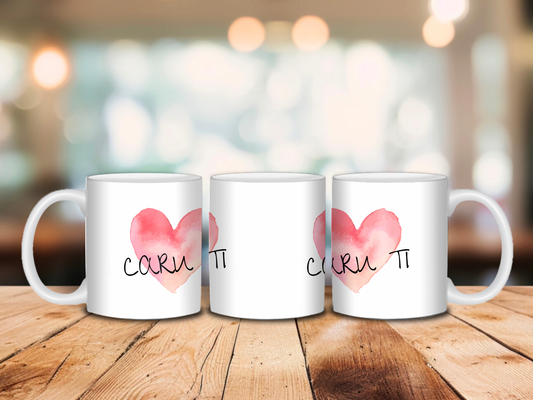 Caru Ti Mug – Welsh Love Design